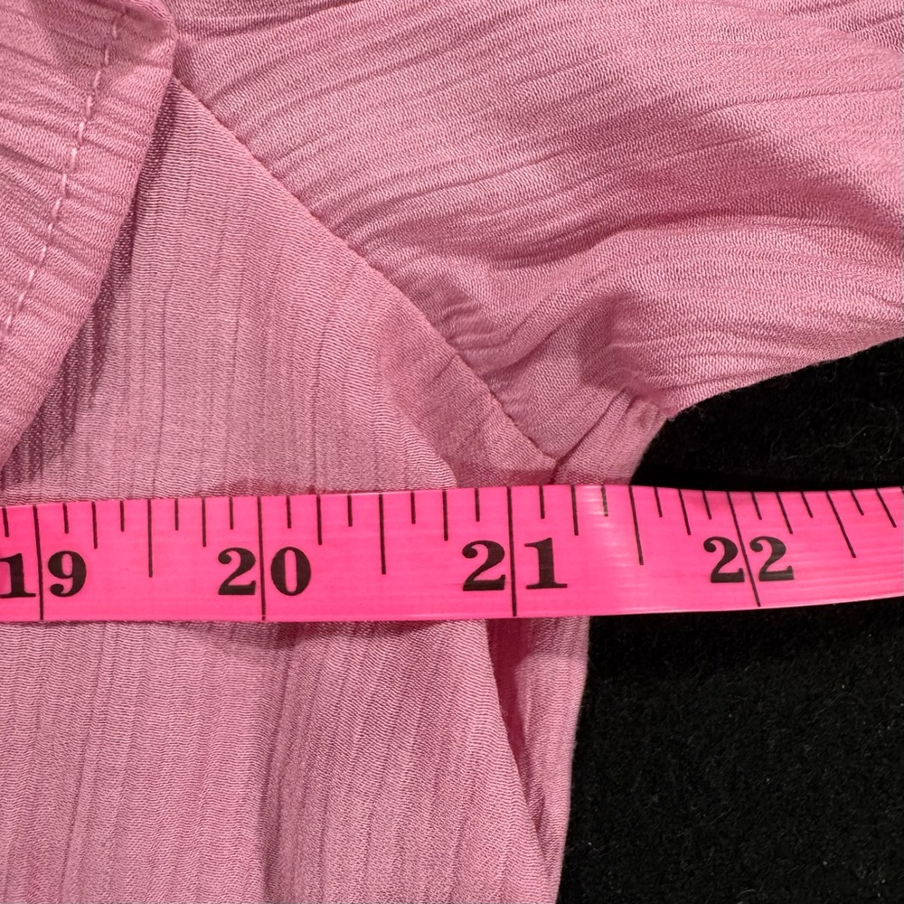 Entro Pink Ruffle Blouse - Picture 9 of 9